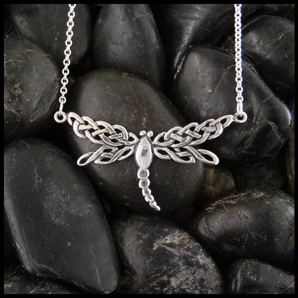 dragonfly bar pendant