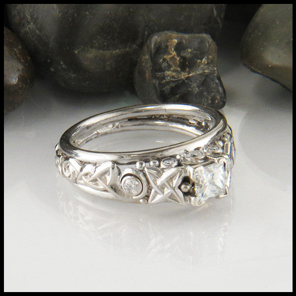 Cathedral Engagment Ring