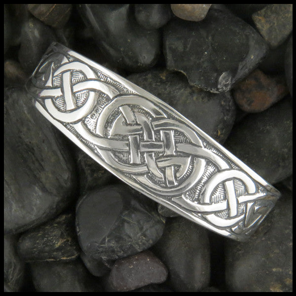 Sterling Silver Celtic cuff bracelet