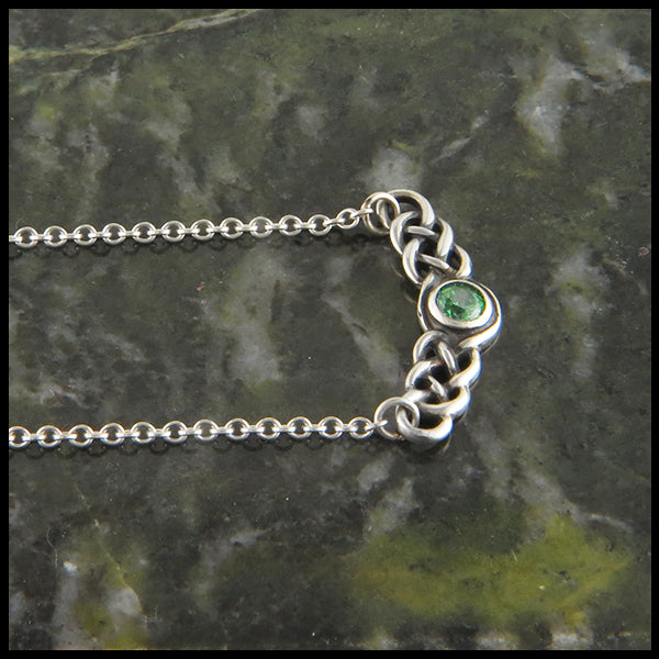 josephine's birthstone pendant earring set celtic jewelry birthday