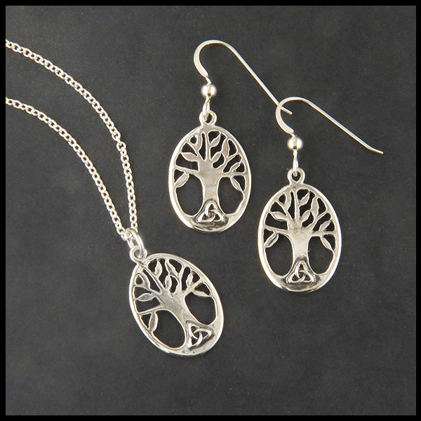 Oval Tree of Life pendant