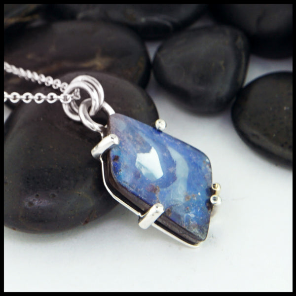 blue and white opal 
