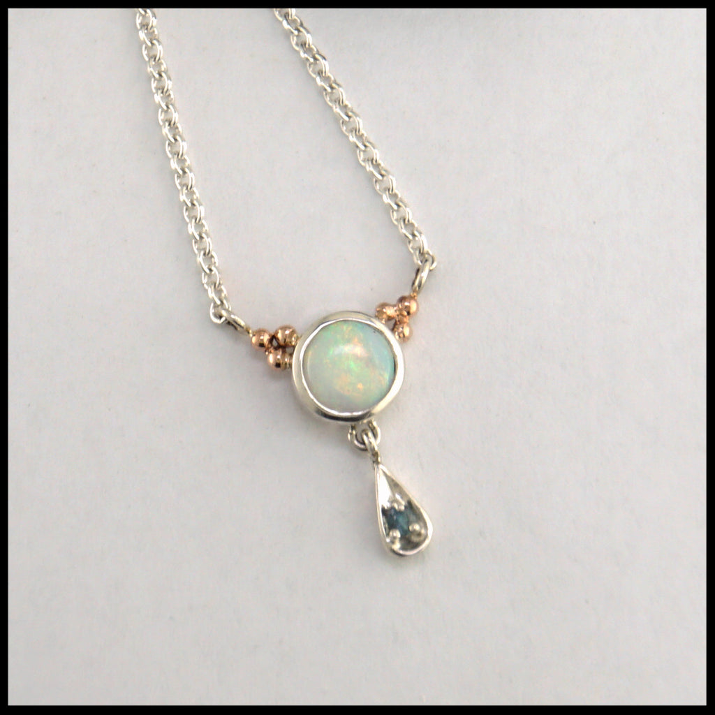 opal and alexandrite necklace 