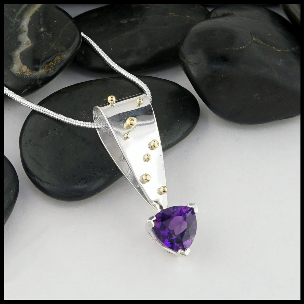 amethyst pendant 