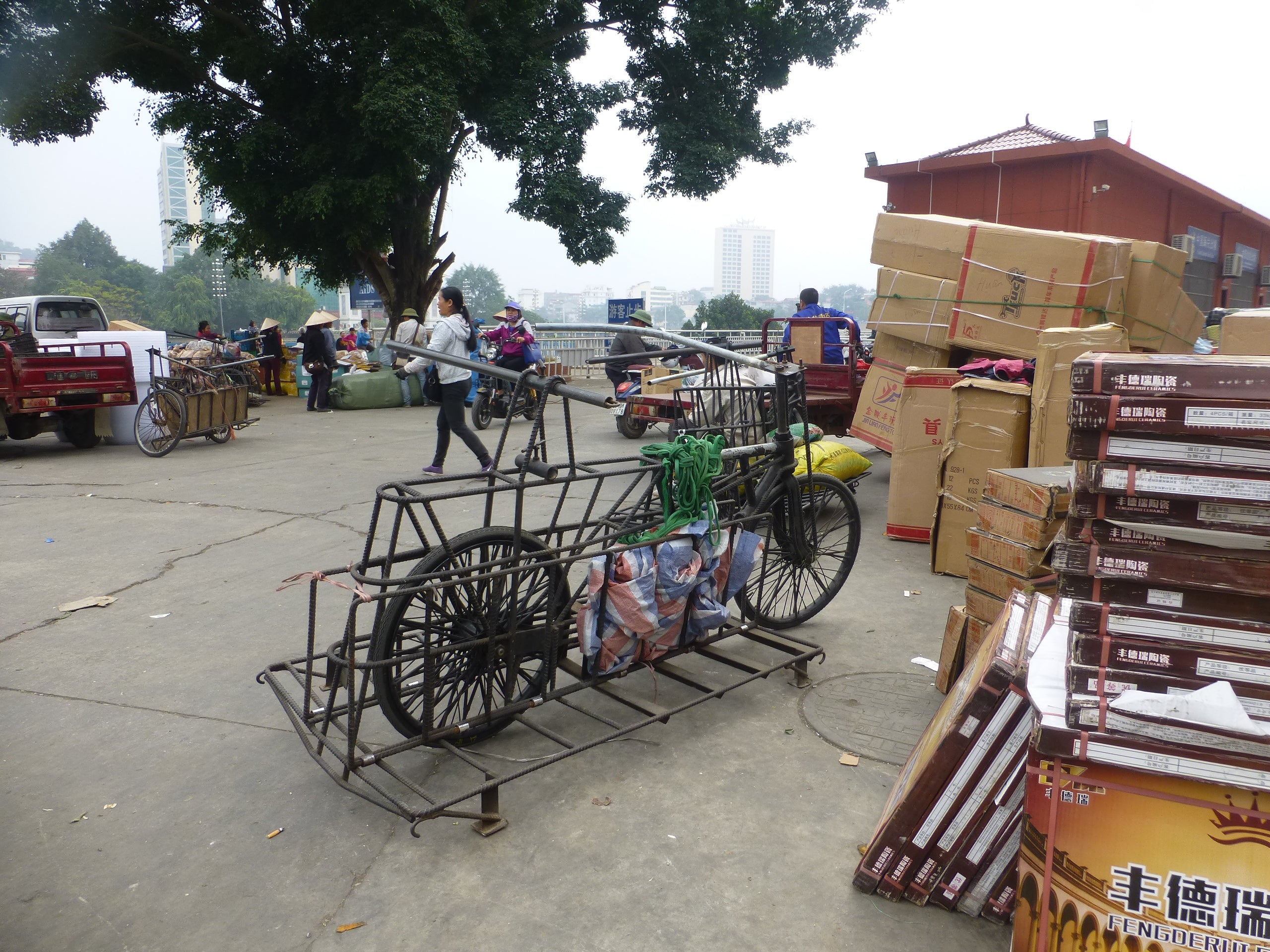 chinese cargo bicycle