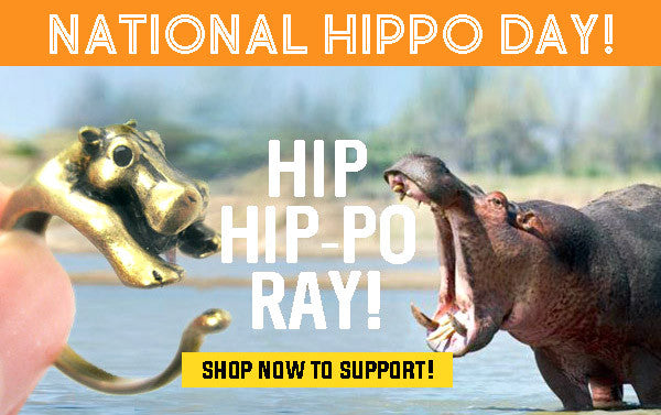 National Hippo Day x DOTOLY