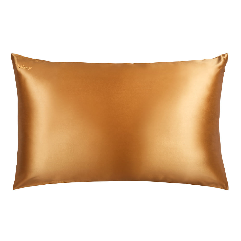 gold satin pillowcases