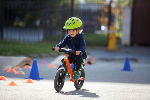 Small Girl on Bicycle