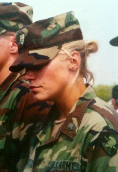 Jessica Jones Meyers in military uniform