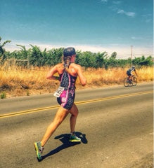 Hailey Manning Running in Kona