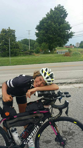 Janie Hayes Trans Am Bike Rac