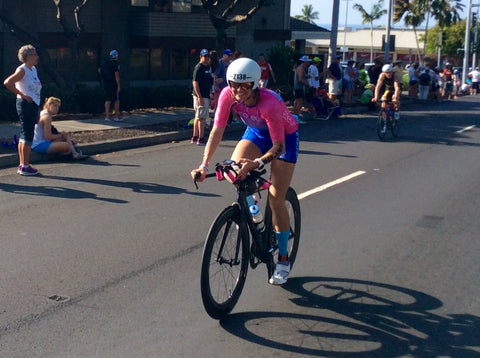 Lectie Altman on Bike