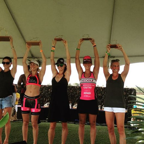 Podium at Kona Race