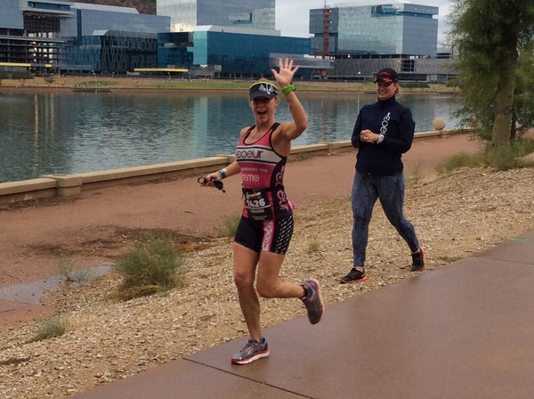 Andrea at Ironman Arizona