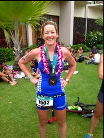 Hailey Manning after Hawaii Race