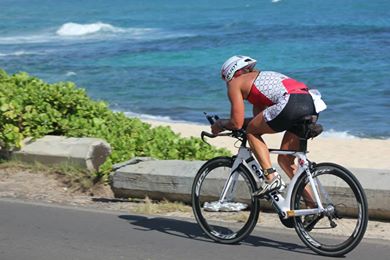 Michele Simmons on Bike