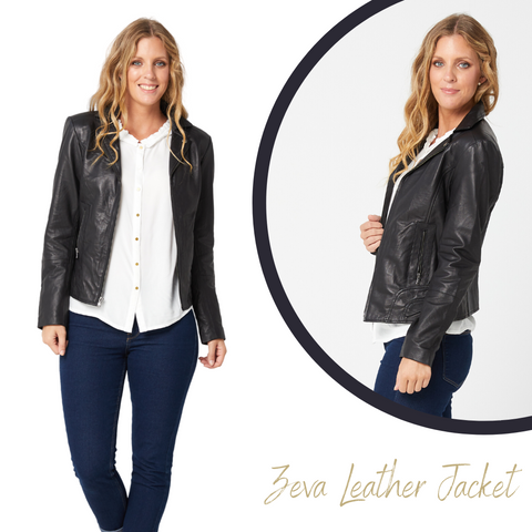Zeva Leather Jacket