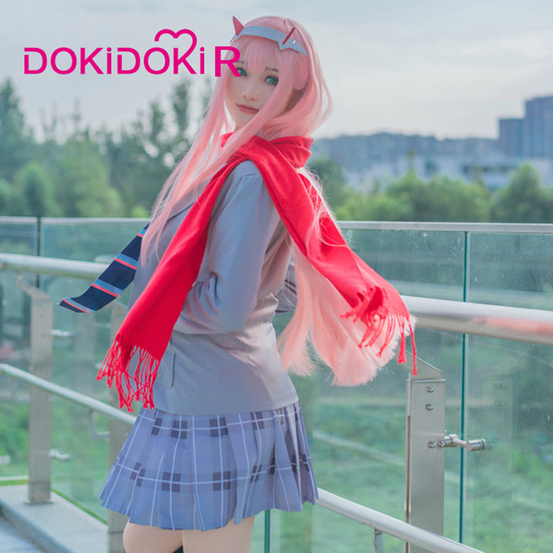 DokiDoki Anime Cosplay DARLING in the FRANXX Zero Two Cosplay Costume –  dokidokicosplay