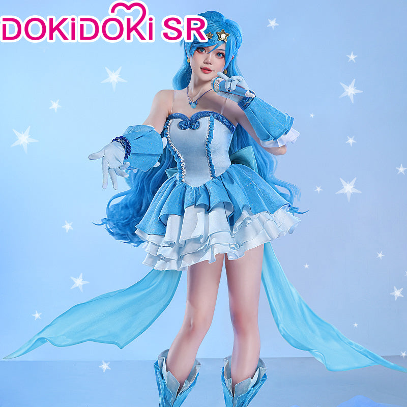 Details about   Hanon Hosho Legend of Mermaid Melody Pichi Pichi Pitch Cosplay Costume Dress 