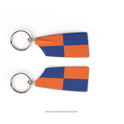 Clemson Univ Rowing Association Rowing Team Keychain (SC)