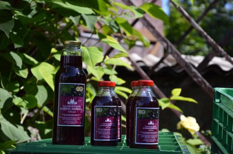 A.ADOMAIČIO aviečių rabarbarų nektaras, 300 ml - Biosala