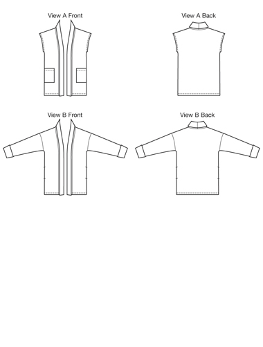 Symönster Kwik Sew 3916 - Top - Dam | Bild 2