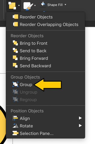 How to Group in PowerPoint