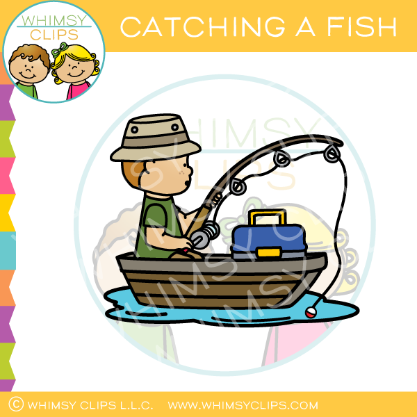 clipart catching a fish - photo #17