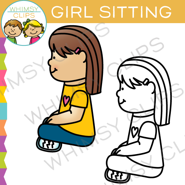 sit quietly clipart - photo #31