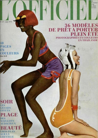 famous black model Sandi Collins 1970