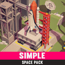 Vehicles - Simple Space - Cartoon Assets - Synty