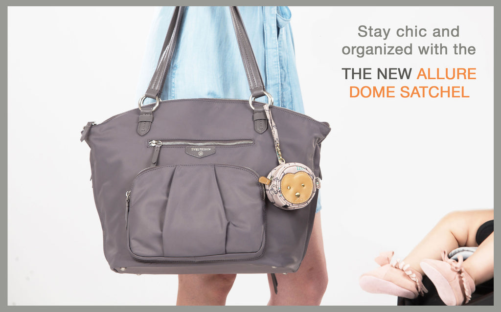Stay chic and organized with The New Allure Dome Satchel