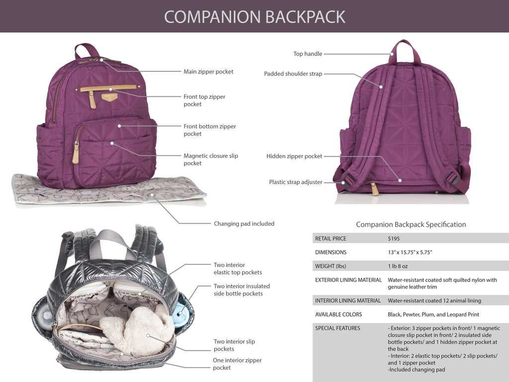 Inside the Companion Backpack