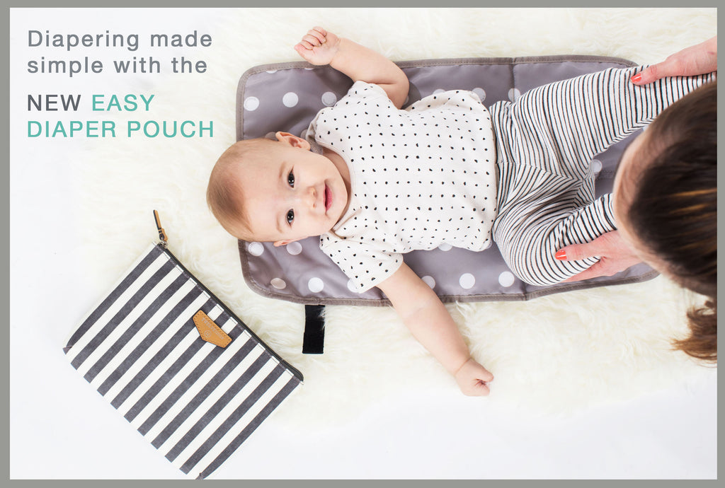 Diapering made simple with the New Easy Diaper Pouch