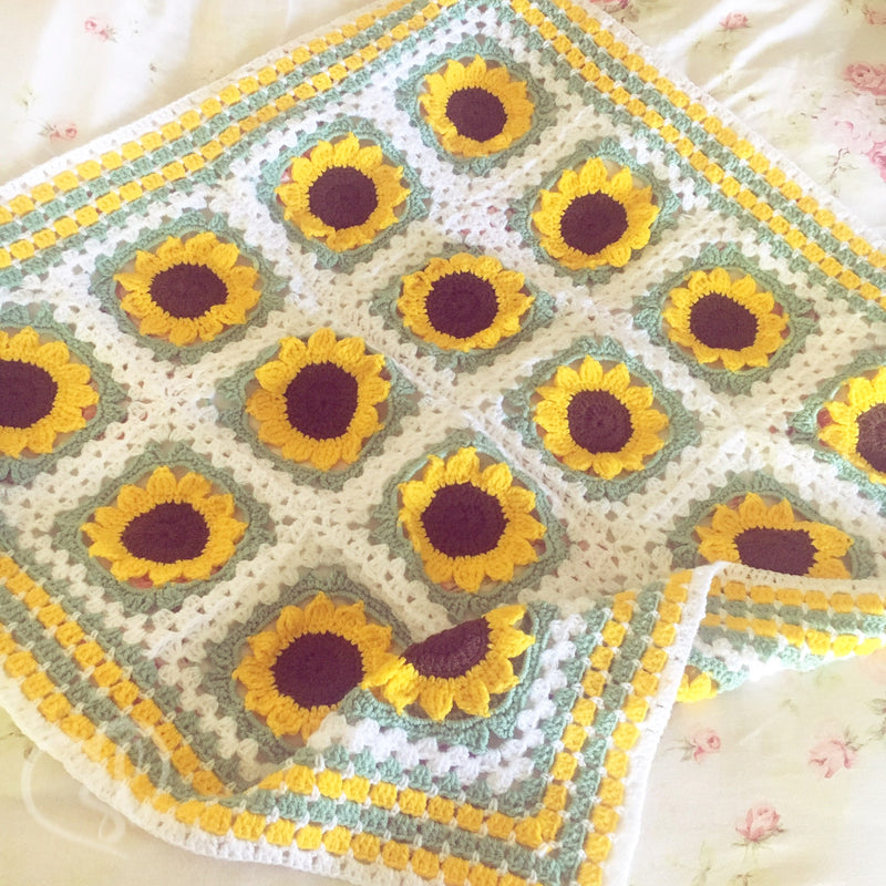 Sunny Sunflower Crochet Pattern
