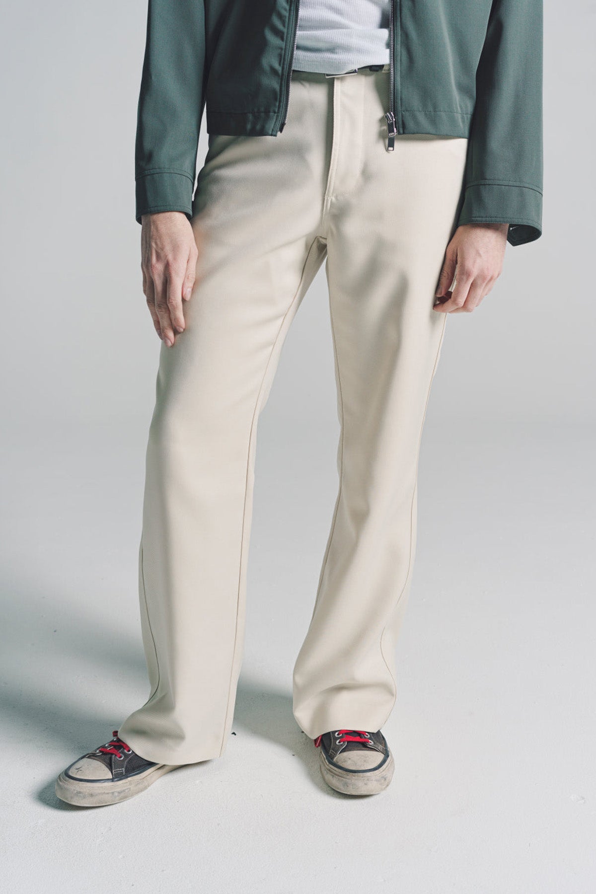 SECOND/LAYER | VALLUCO TROUSERS IN SOFT YELLOW