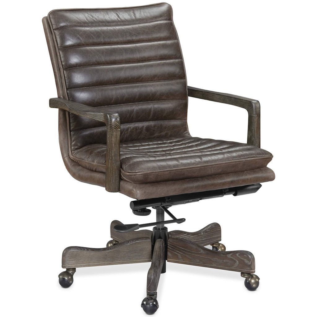 Langston Leather Office Chair, Buckaroo Ranch – High Fashion Home