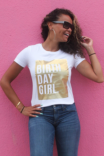 Gold Birthday Shirt: Cute Bday Outfit Idea For Women – Birthday Girl World