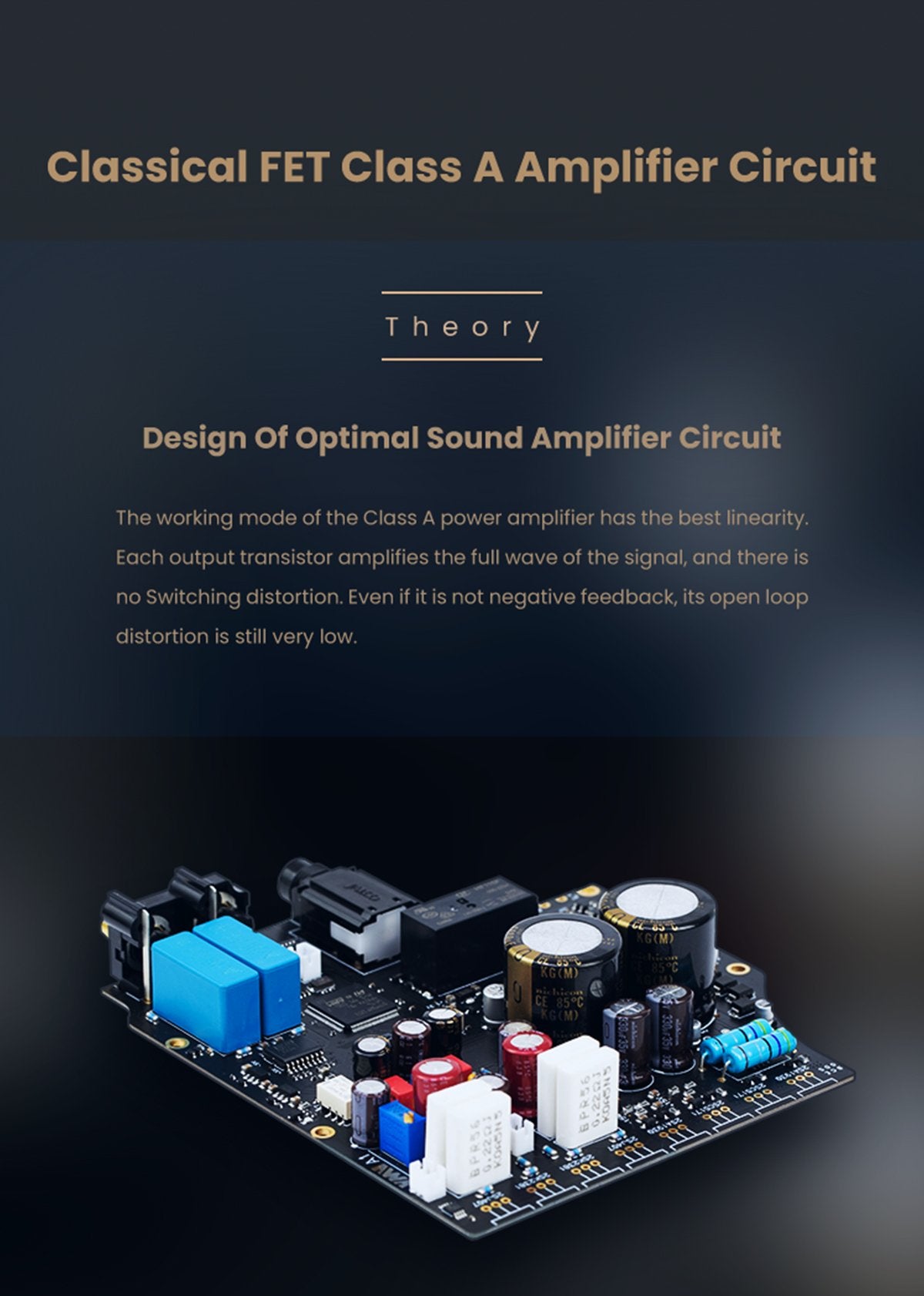 SMSL VMV A1 Class-A Amplifier – Apos Audio