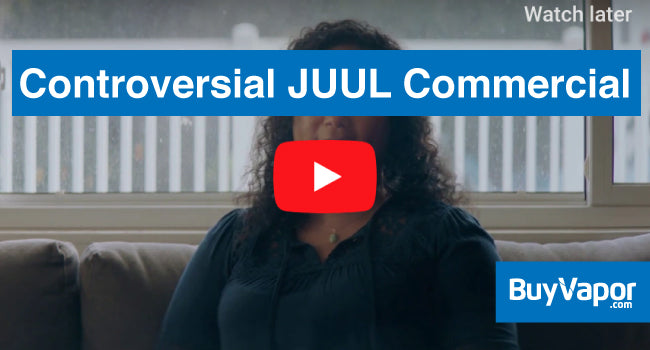 Controversial JUUL commercial