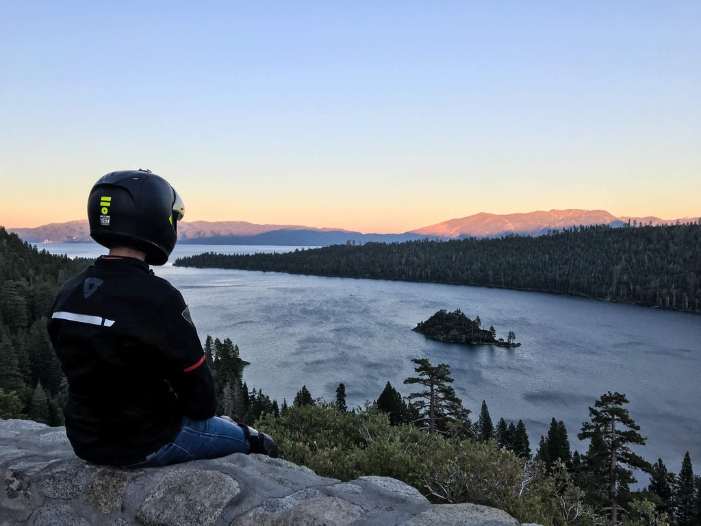 lake tahoe motorcycle tour emerald rev'it adventure