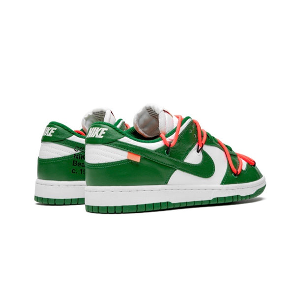 green off white trainers