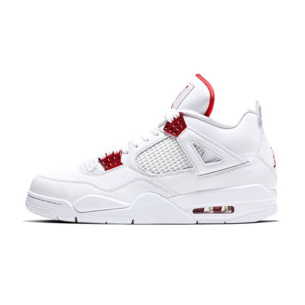 white red air jordan 4