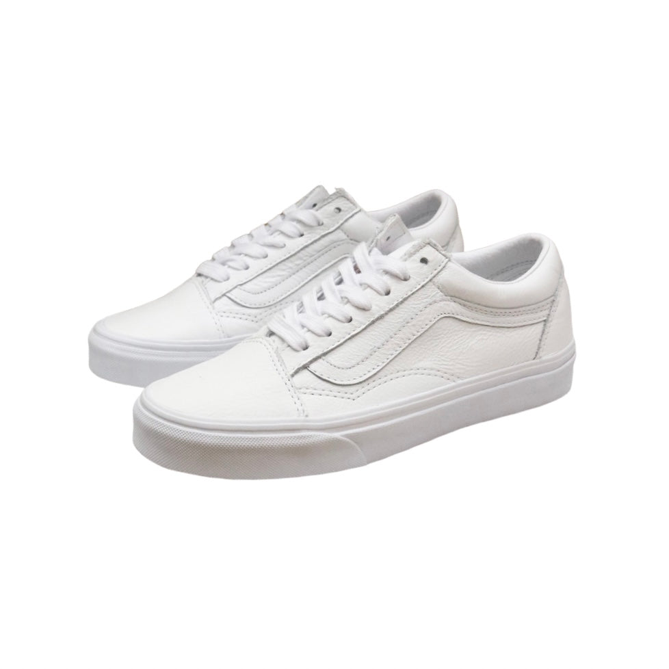 Vans Skool Leather True White – SoleMate Sneakers