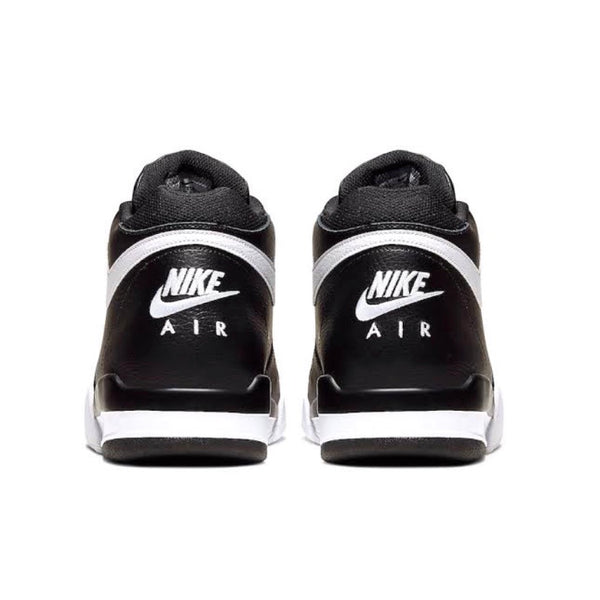 nike flight legacy black white