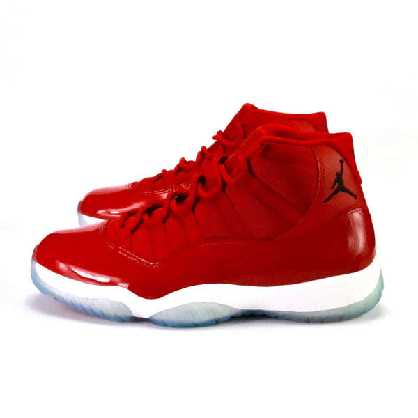 11s red black and white