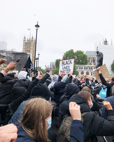 Black Lives Matter London Parliament Square