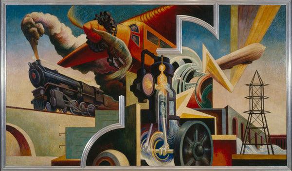 Benton America Today Mural at Metropolitan Museum