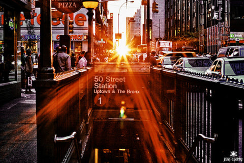 Manhattanhenge, sunset, manhattan, nyc, new york, subway