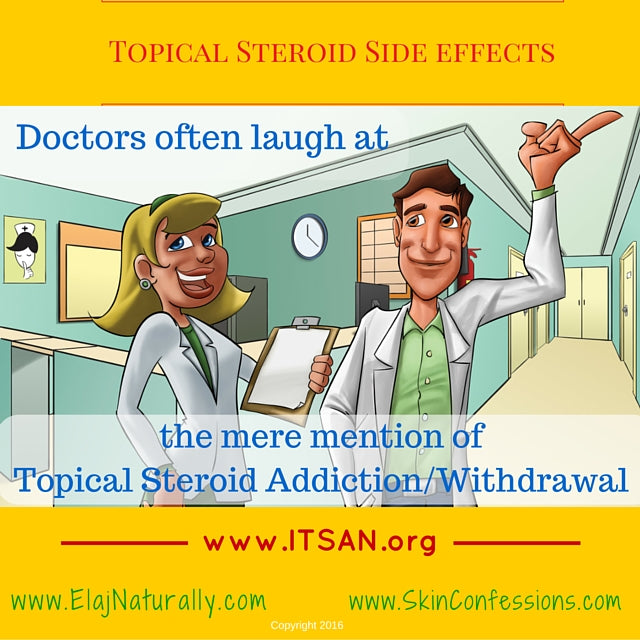 Topical Steroid Side Effects Doctors Don't believe 